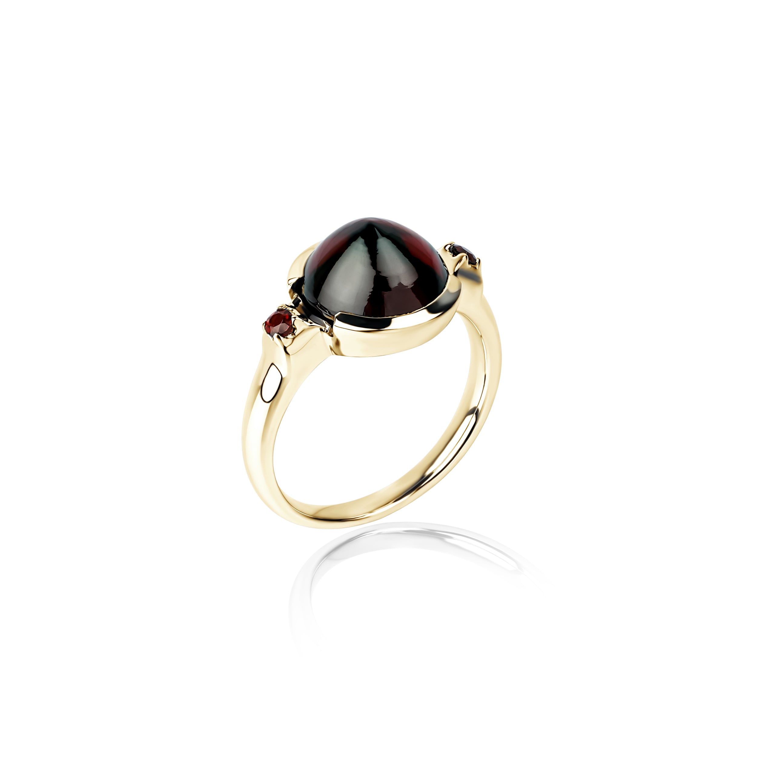 JewelersClub Garnet Ring Birthstone Jewelry – 1.00 Carat Garnet 0.925  Sterling Silver Ring Jewelry with White Diamond Accent – Gemstone Rings  with Hypoallergenic 0.925 Sterling Silver Band - Walmart.com
